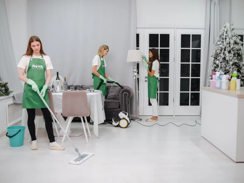 Уборка четырехкомнатной квартиры